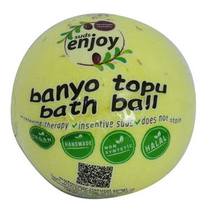 Chamomile Handmade Bath Tub Ball Soap Yellow 90-120 Gr