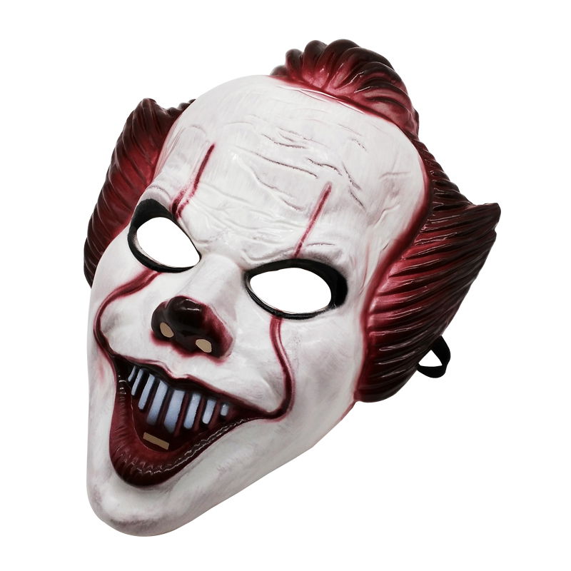 Plastic Joker Mask Killer Clown Mask