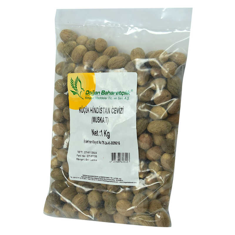 Coconut Muscat Nutmeg Nutmeg Natural 1000 gr Package