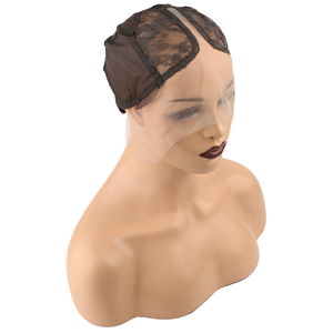 T Lace Tulle Wig Sewing Net / Brown