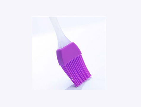 Round Tip Silicone Egg Brush