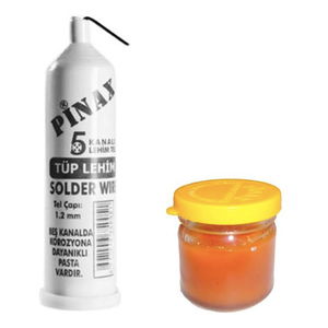 Tube Solder Wire and Solder Paste Set