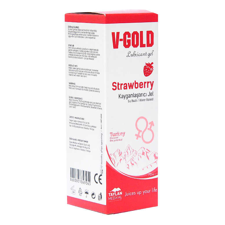 Lubricant Gel Strawberry 75 ML