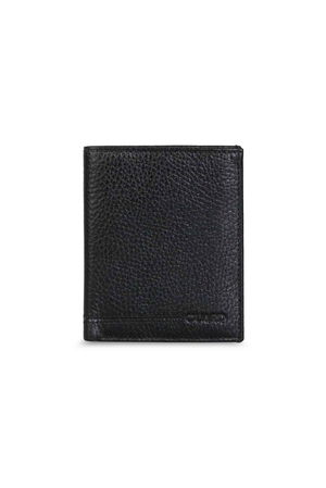 Black Leather Men's Wallet