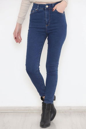 Narrow Leg Jeans Mavi1