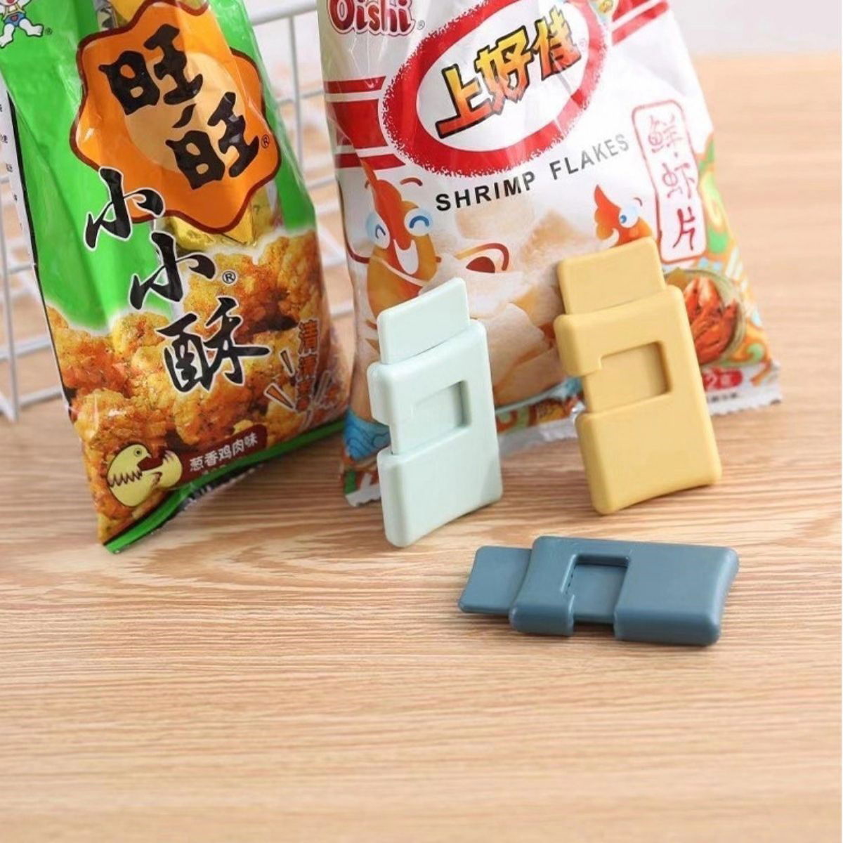 Bag Closer Clip - Bag Closing Apparatus (6 Pieces)