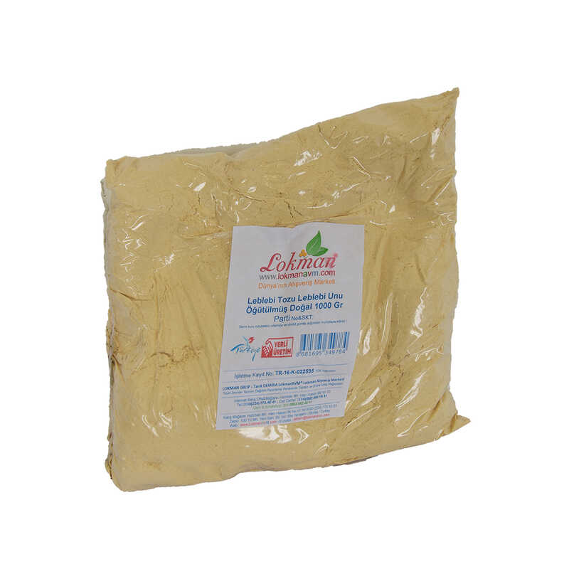 Chickpea Powder Chickpea Flour Ground Natural 1000 Gr Package