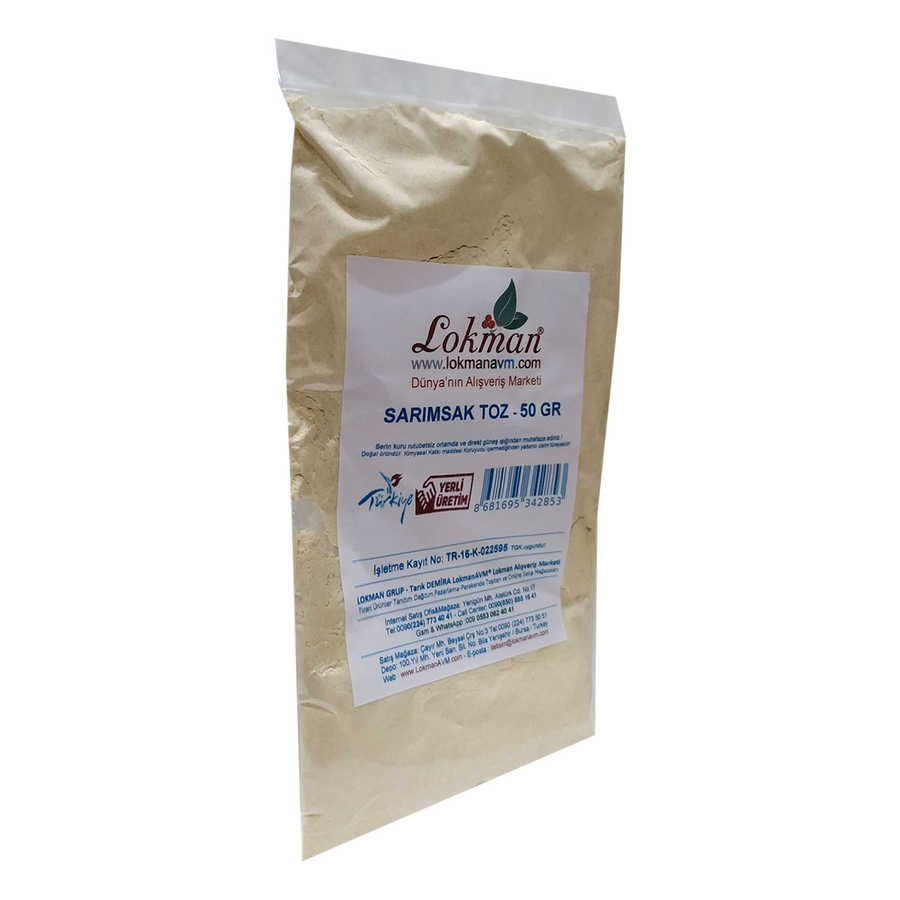 Garlic Powder 50 Gr Package