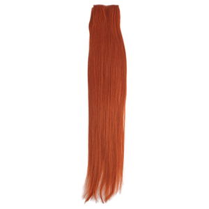 Kanekalon Fiber Synthetic Plain 8 Piece Hair Snaps / Copper