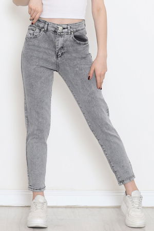 Boyfriend Jeans Açıkgri