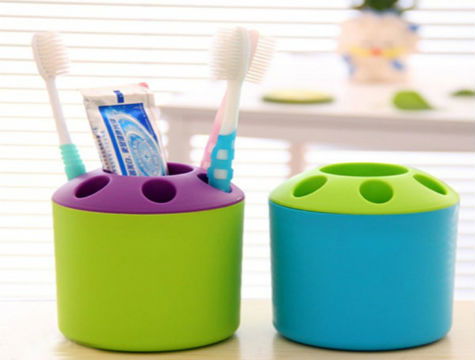 Multipurpose Toothbrush Holder and Pen Holder