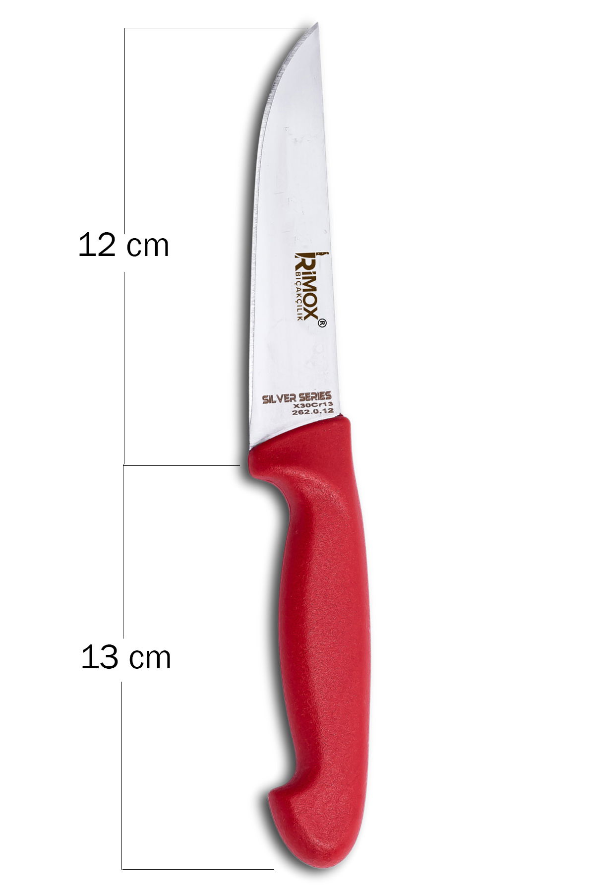 Silver Series Butcher and Home Kitchen Knife Steel Butcher No:0