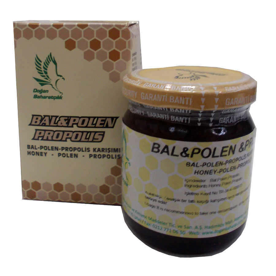 Honey Pollen Propolis Mix 230 Gr