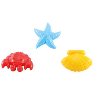 Sea Animals Sand Molds 3 pcs