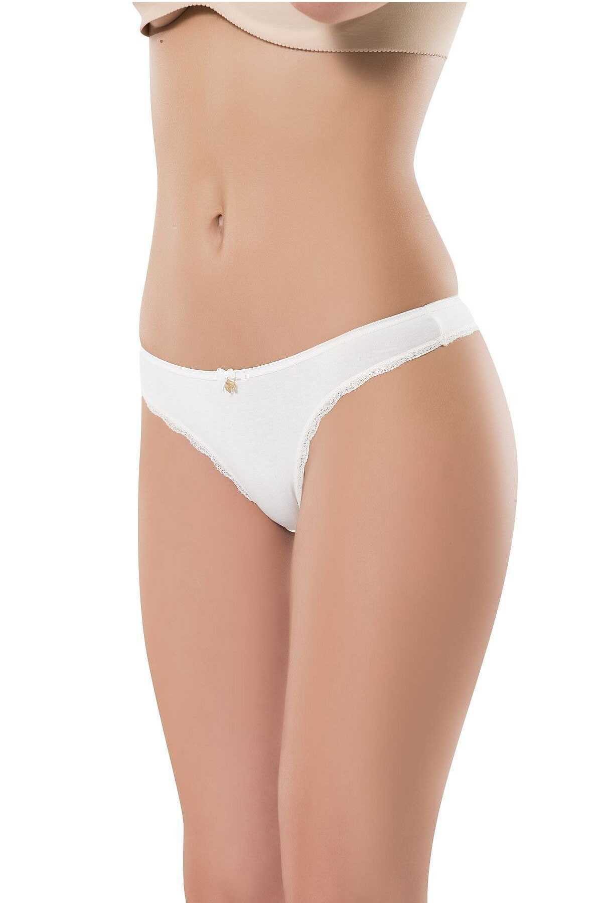 5 Pcs Cotton Women's Classic Lace String Thong