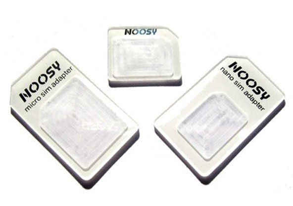 Noosy: Nano and Micro Sim Card Adapter