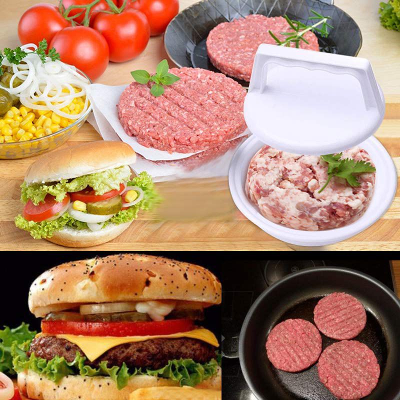 Hamburger Making Apparatus - Hamburger Press and Meatball Mold