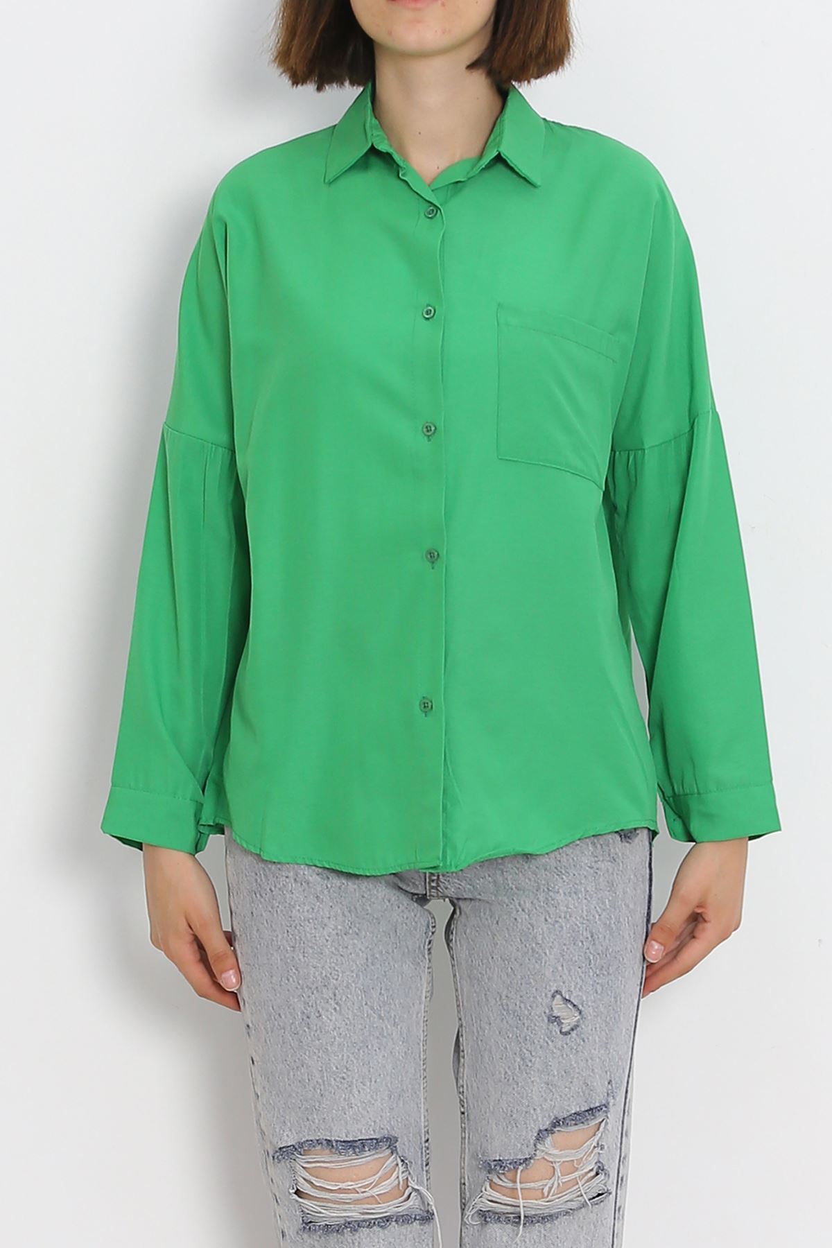 One Pocket Shirt Light Green