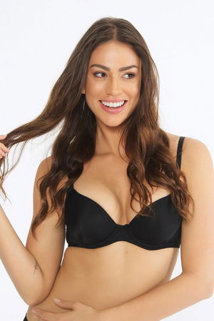 Women's Black Unpadded Basic Bra 2150