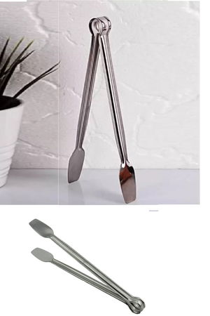 Stainless Kitchen Tongs - 27 Cm Grill Barbecue Tongs