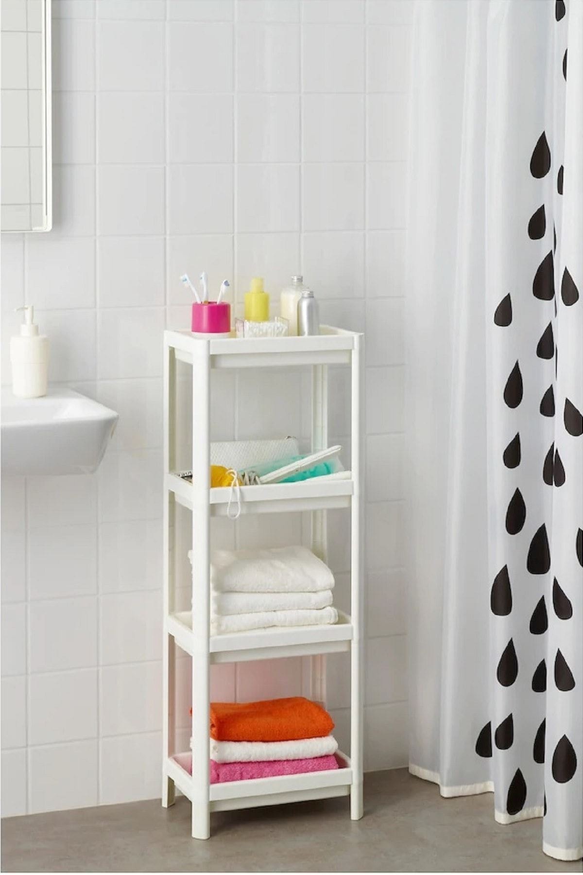 Shelf 3 Tier Shelving Unit - Kitchen - Bathroom Storage Rack