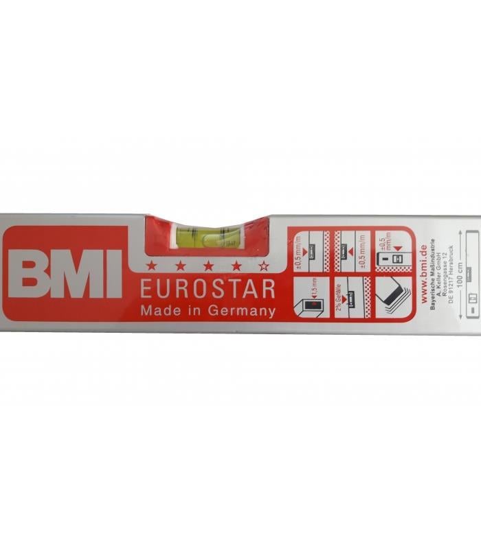 BMI Eurostar 690 Aluminum Spirit Level 100 Cm