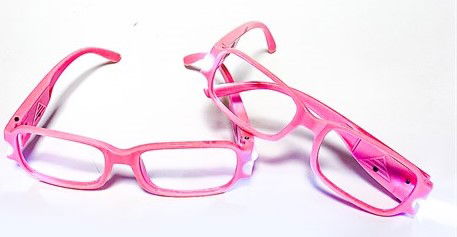 Reading Glasses with Led Light - Pink