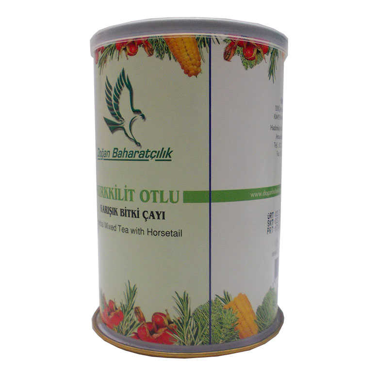 Mixed Herbal Tea with Kirkkilitot 100 Gr Tin Box