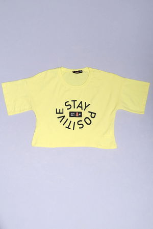 10-16 Years Kids T-Shirt Yellow