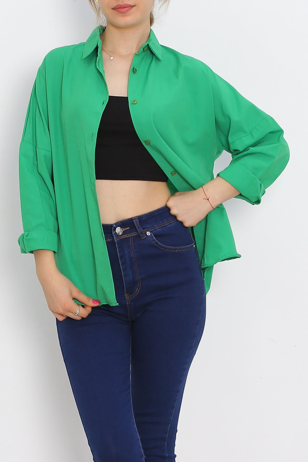 Oversize Shirt Green6