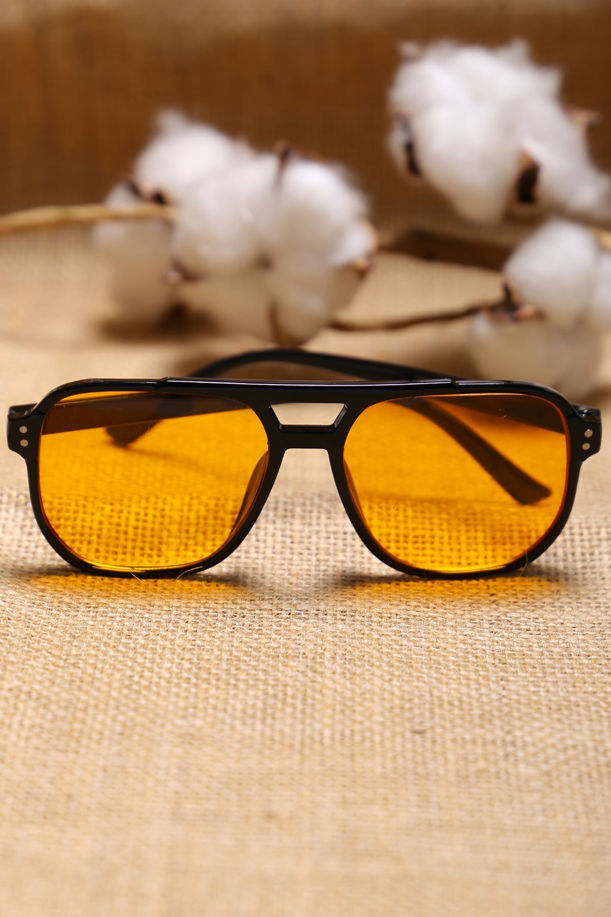 Accessory Glasses Black Orange