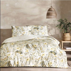 Double Ranforce Duvet Cover Monroe Yellow