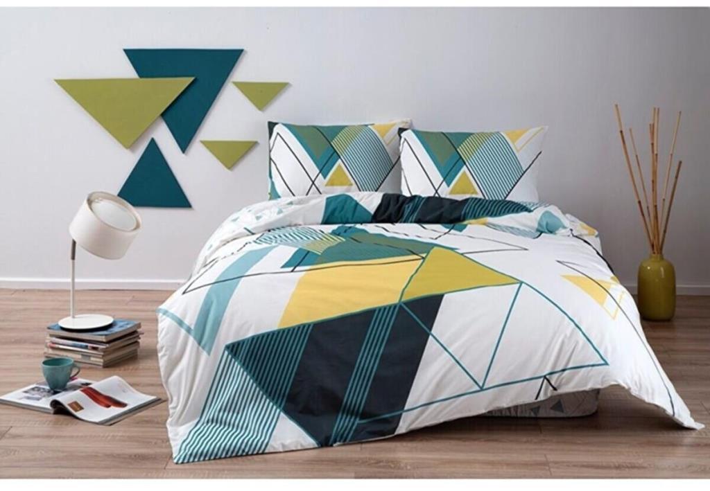 Ranforce Single Duvet Cover Capel Petrol