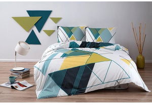 Ranforce Single Duvet Cover Capel Petrol