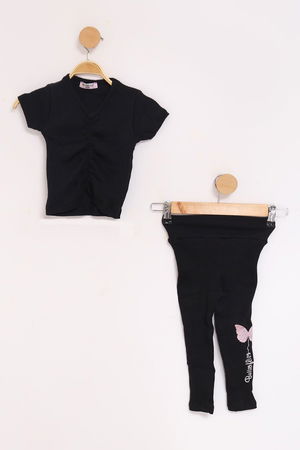 2-10 Years Old Kids Suit Black