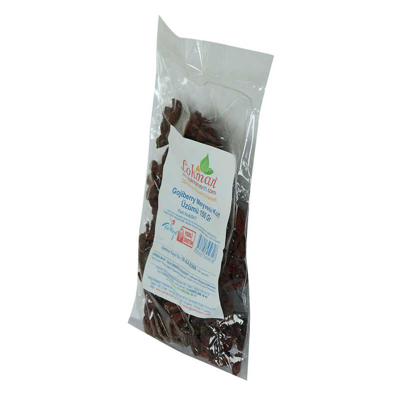 Gojiberry Fruit Wolfberry Natural 100 Gr Package