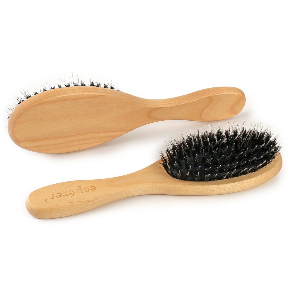 Welding Special Hair Detangling Brush / Natural Wood