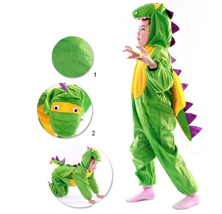 Kids Dinosaur Costume 4-5 Years 100 cm