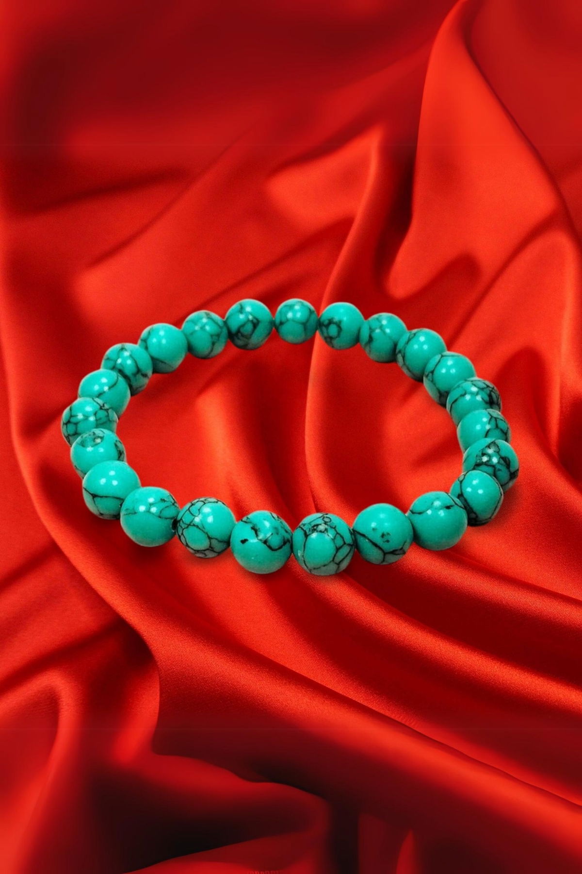 Turquoise Natural Stone Bracelet Boxed