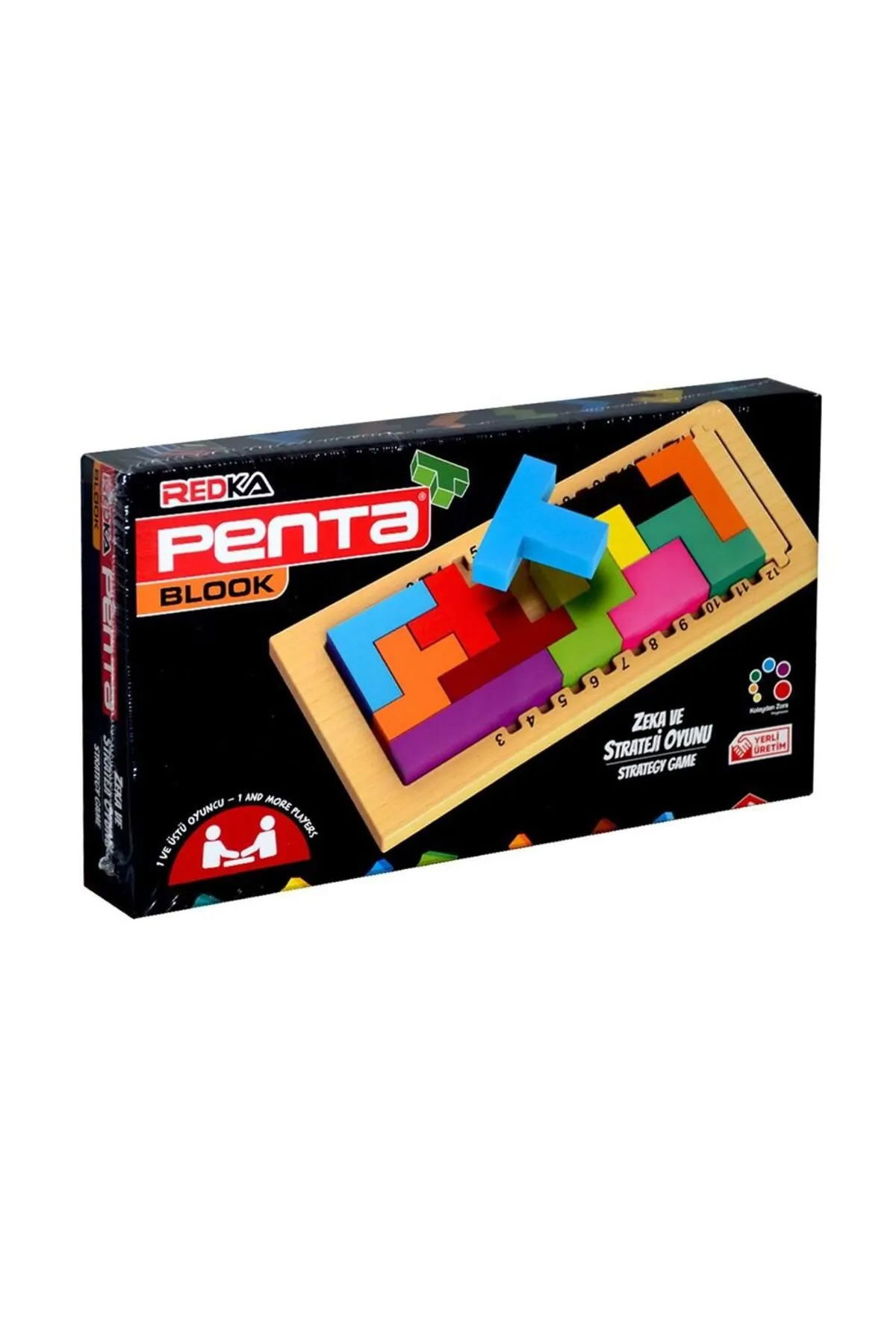 Redka/KumToys Redka Penta Blook Wooden Mind Intelligence Educational Toy