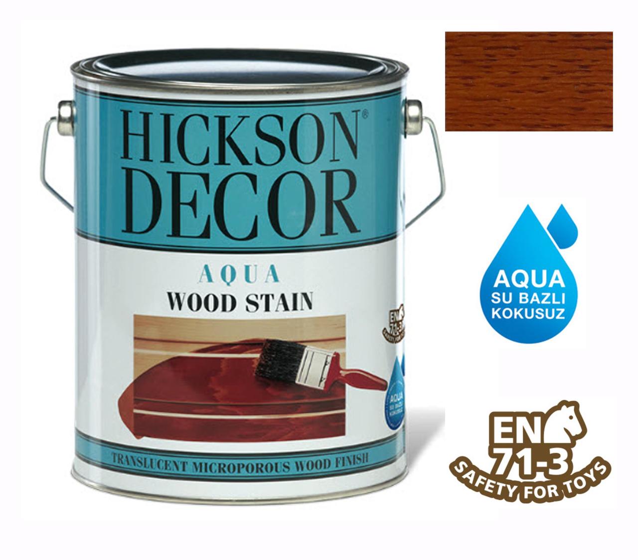 Hickson Decor Aqua Water Based 2.5 LT Teak