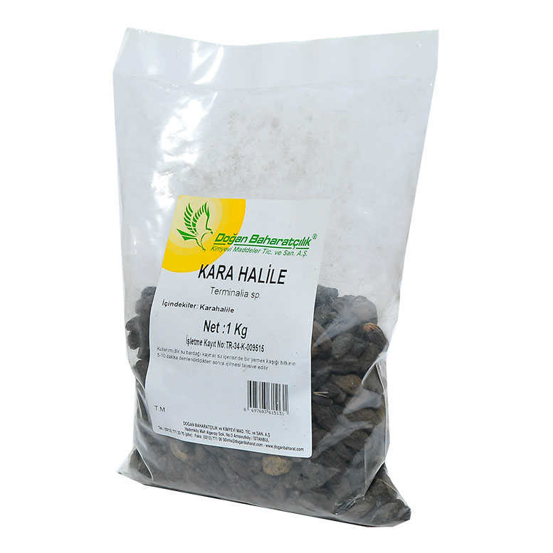 Natural Black Halile 1000 Gr Package