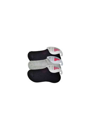 Black and Gray Women's Invisible Socks 3 pairs