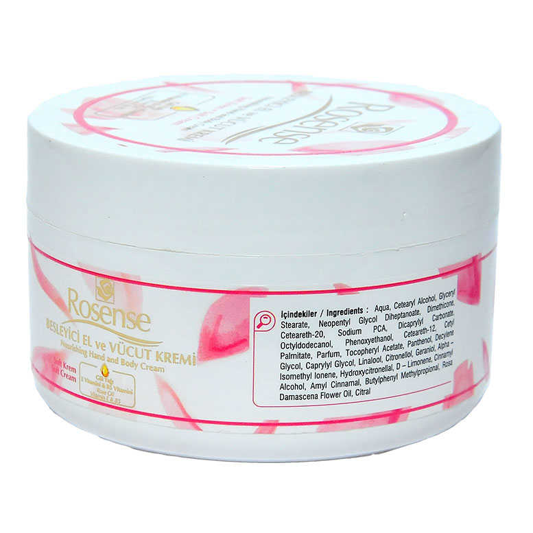 Rose Extract Nourishing Hand And Body Cream 250 ML