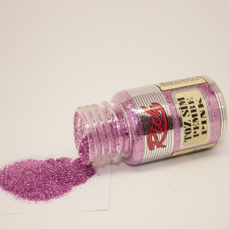 Rich 9108 Pink Powder Glitter 50 cc