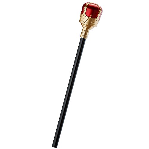 King's Scepter with Red Knob Royal Scepter 40 cm