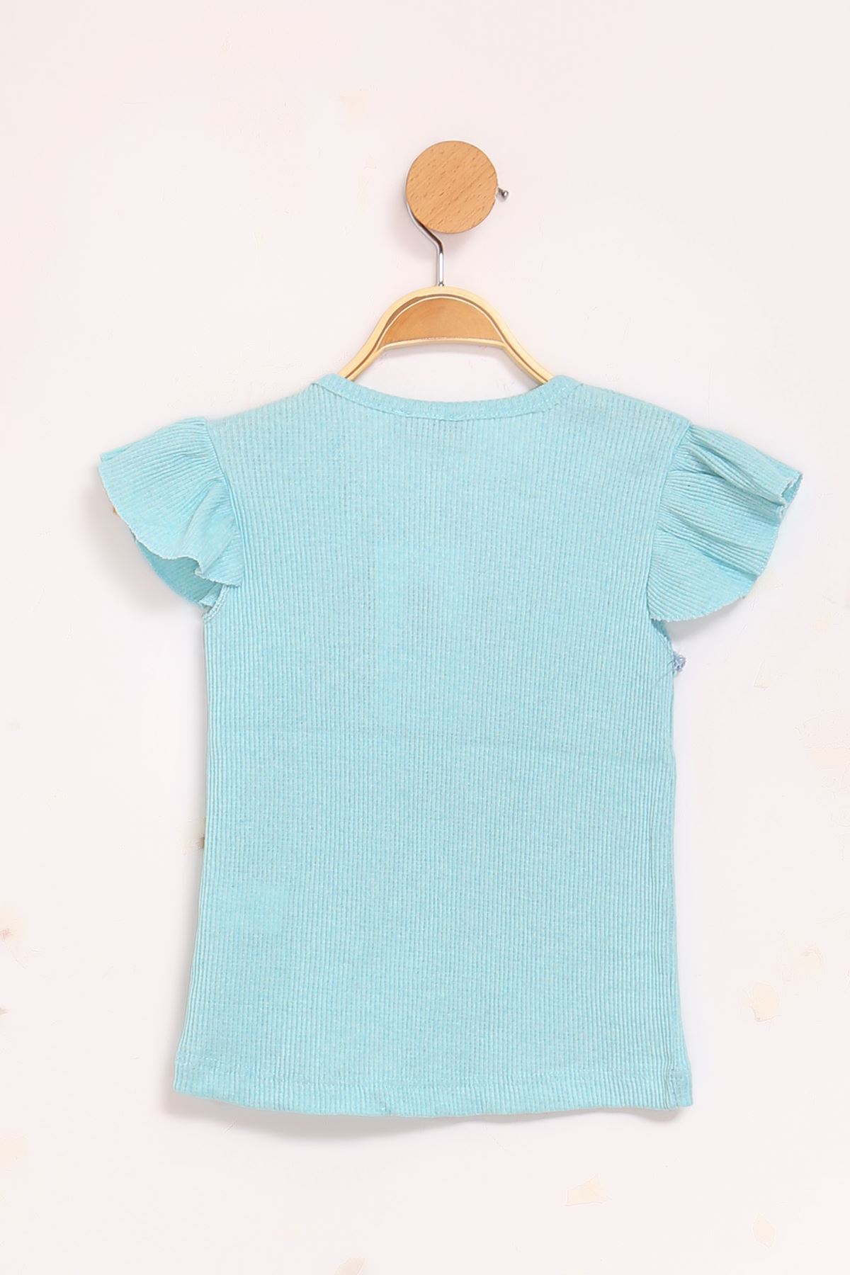 2-10 Years Children's Blouse Turquoise