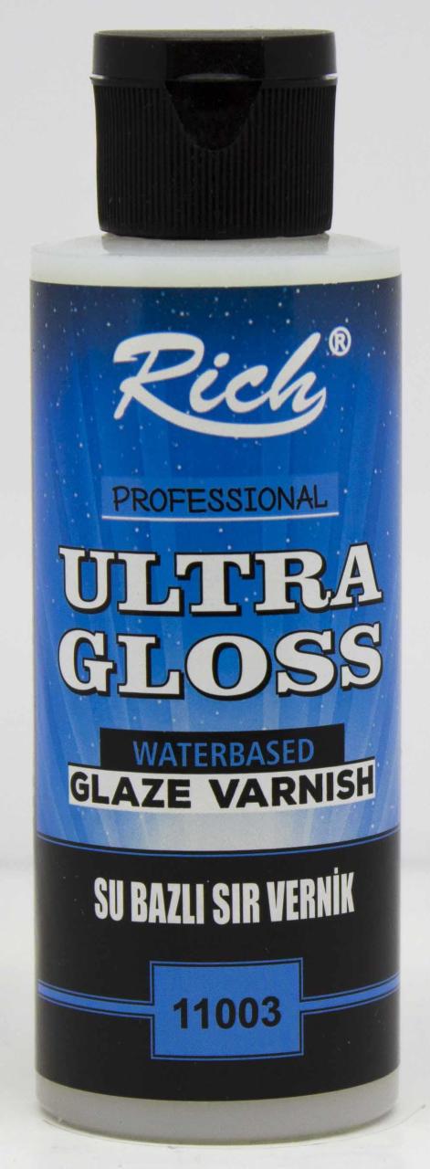 Rich Ultra Gloss Water Based Glaze Varnish 120 cc