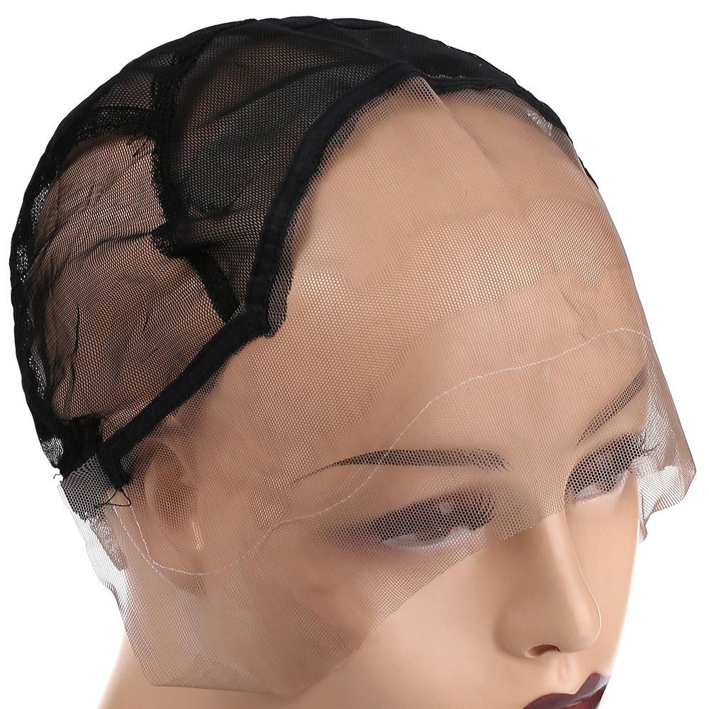 Front Lace Tulle Wig Sewing Net / Black