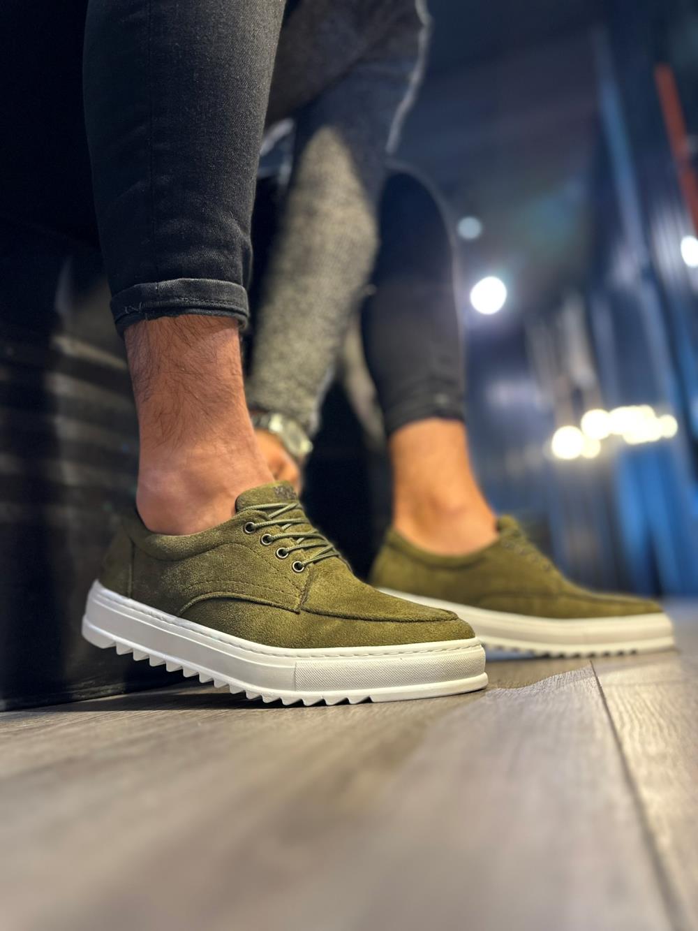 Casual Shoes T Khaki (Suede)